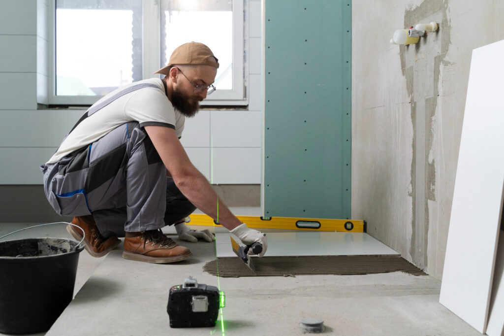 Obras en el baño
